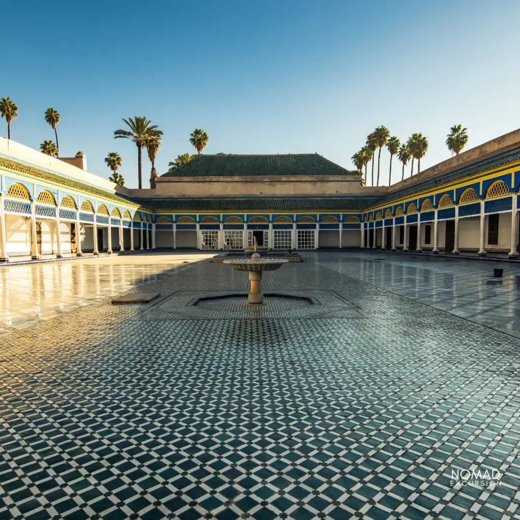 palais bahia marrakech architecture marocaine zellige